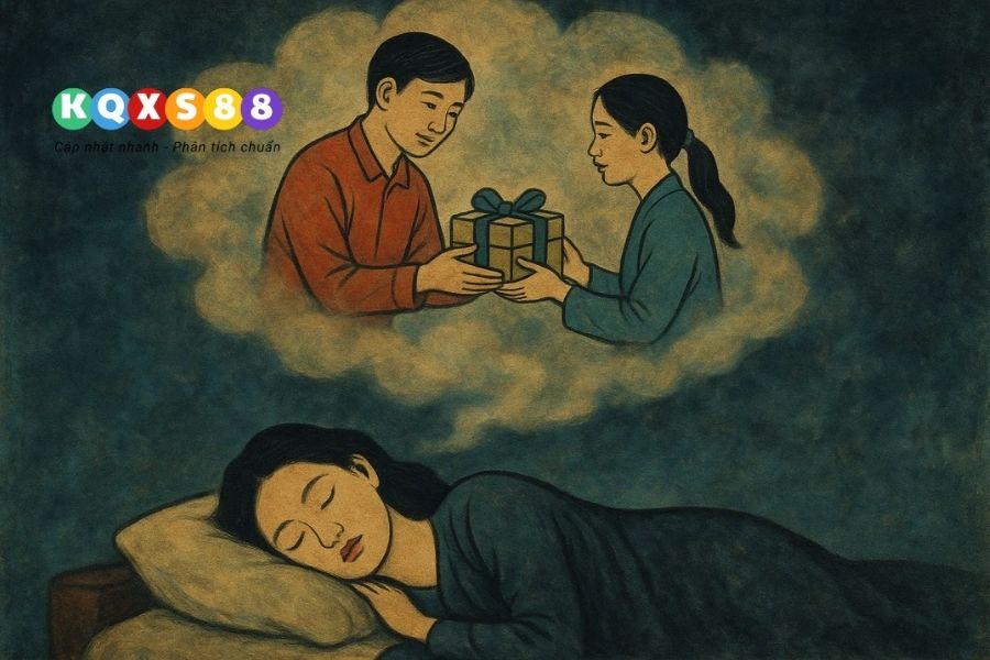 Mơ thấy bạn cũ lâu ngày không gặp và được tặng quà là điềm lành