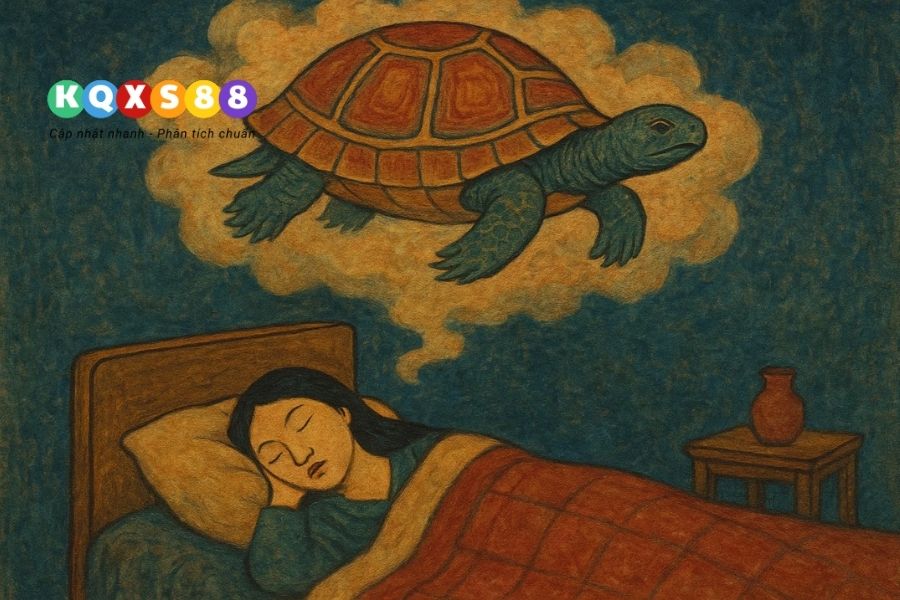 Mơ thấy bắt được rùa hay rùa khổng lồ là dấu hiệu nắm bắt cơ hội và sức mạnh nội tại