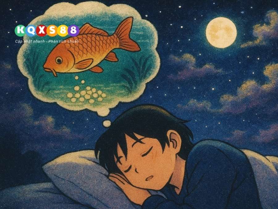 Nằm mơ thấy một con cá chép đang hóa thành con rồng