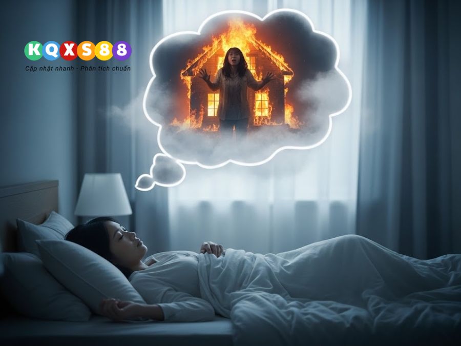 mơ thấy dập lửa và hành động liên quan đến đám cháy