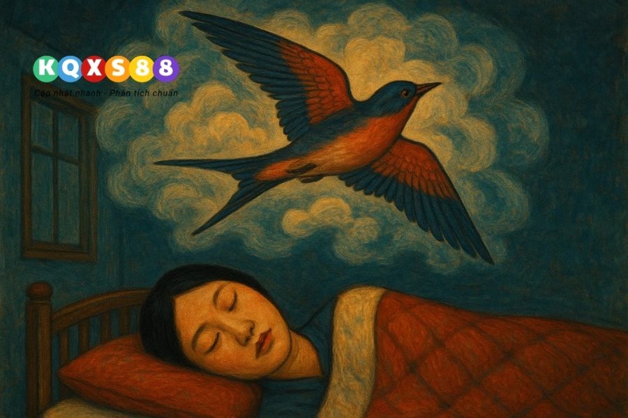 Mơ thấy chim chết hay bay trên trời phản ánh sự kết thúc và khát vọng vươn xa