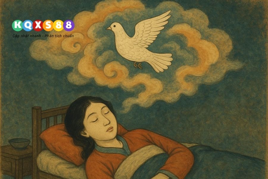 Mơ thấy chim bồ câu là điềm báo hòa bình, hàn gắn và tin tốt lành