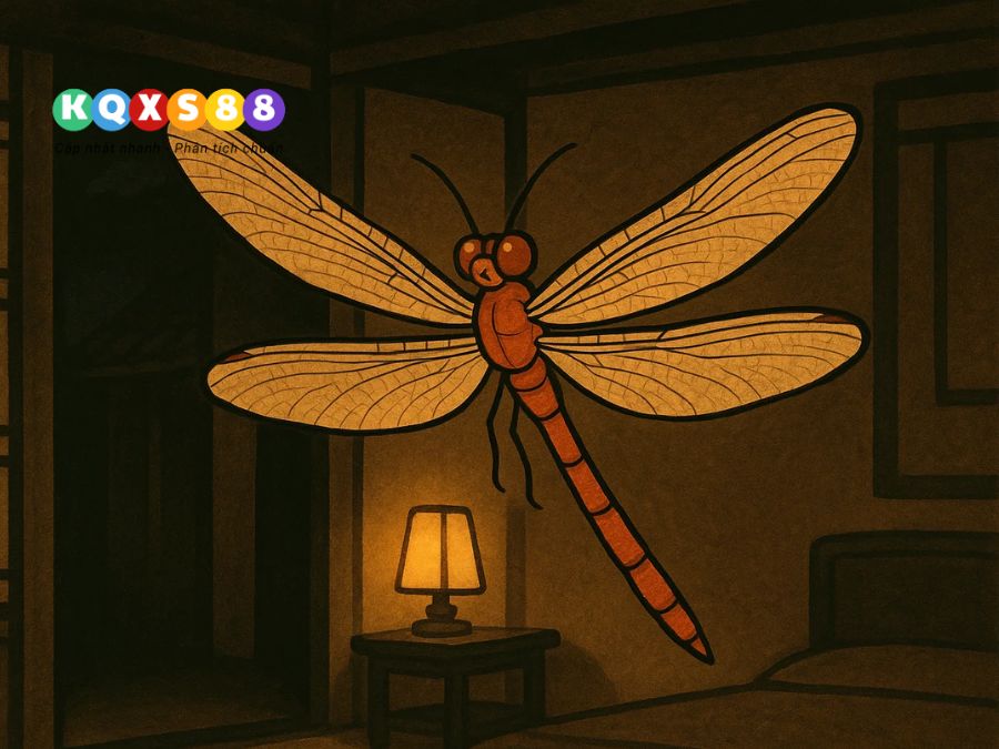 chuồn chuồn vào ban đêm phản ánh sự mất cân bằng trong nội tâm