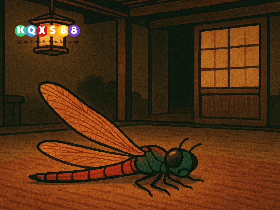 chuồn chuồn bay vào rồi chết có thể báo hiệu rắc rối hoặc xáo trộn sắp tới