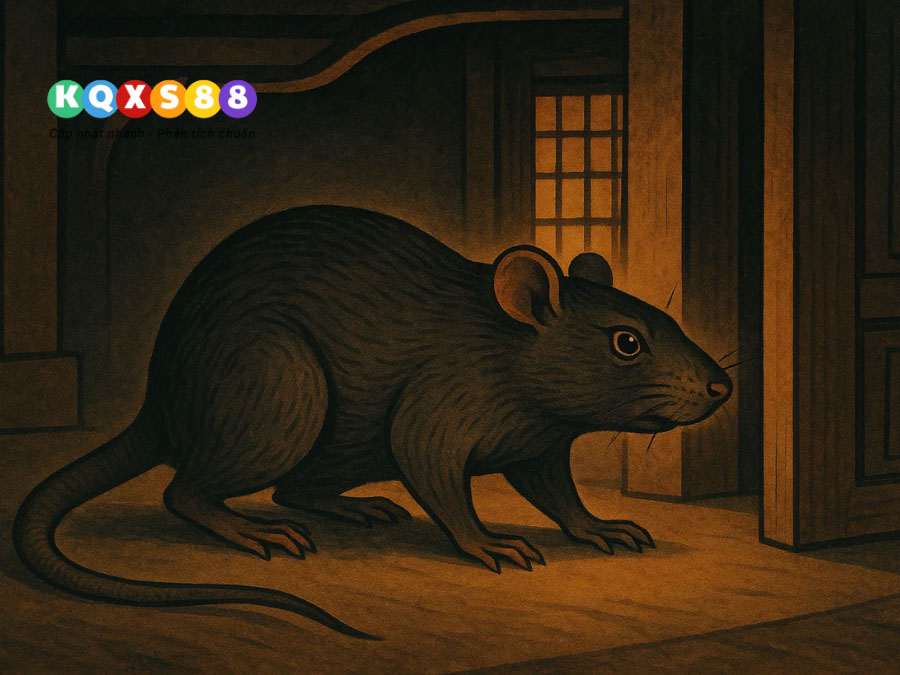 chuột cống chuột chù vào nhà biểu thị ô uế và điềm báo không may