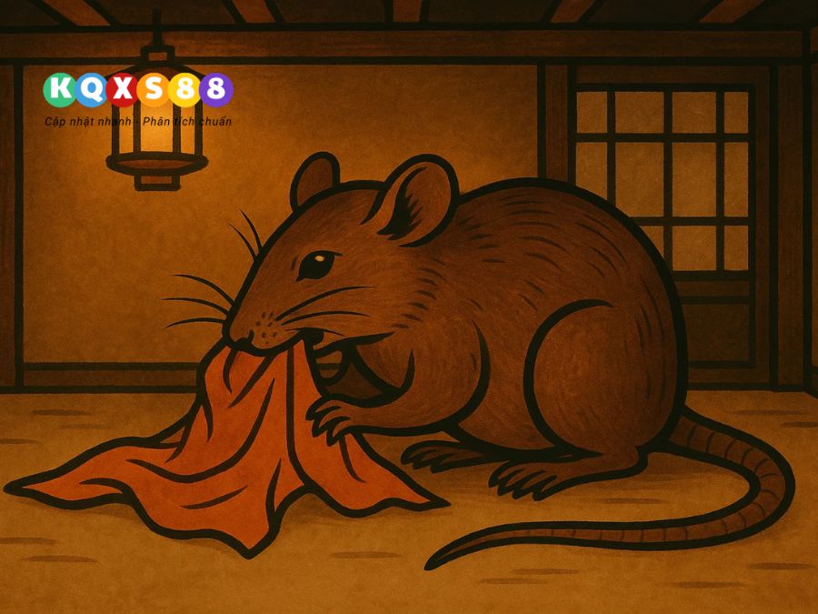 chuột cắn phá quần áo báo hiệu vận xui, hao hụt tài chính