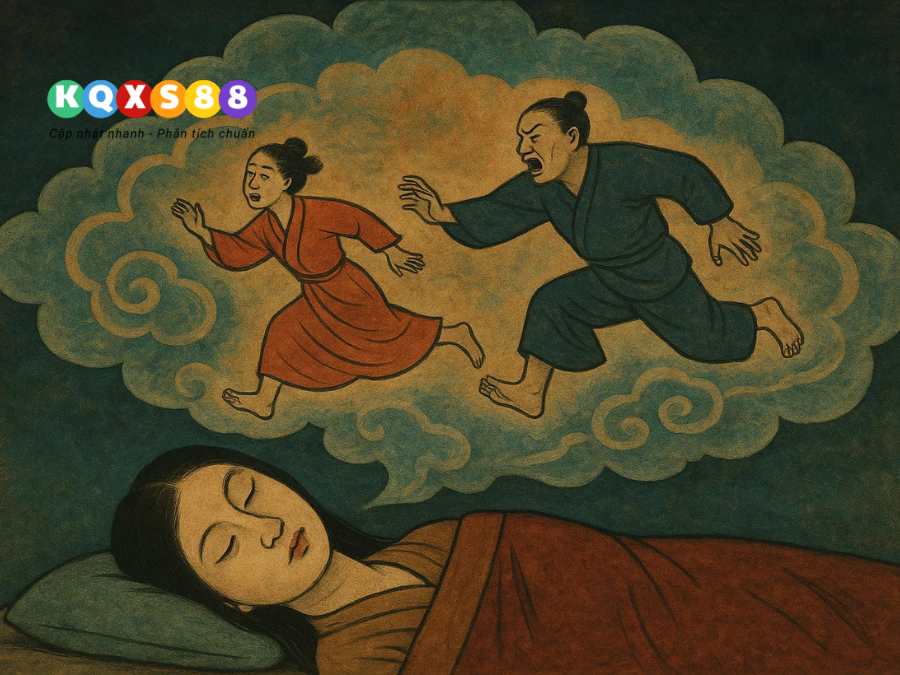 mơ thấy bị rượt đuổi phản ánh tâm lý căng thẳng và áp lực trong cuộc sống