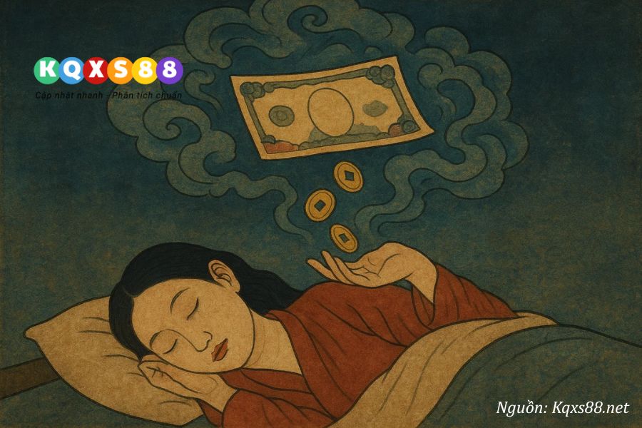 nằm mơ nhặt được tiền là điềm gì, tốt hay xấu