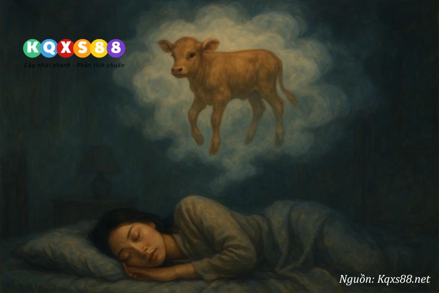 Mơ thấy bê con là tín hiệu khởi đầu tích cực và tiềm năng phát triển