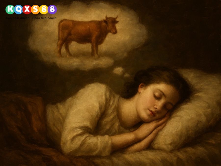 Mơ thấy con bò là điềm gì? Giấc mơ phản ánh tài lộc, sự bền bỉ và ổn định cuộc sống