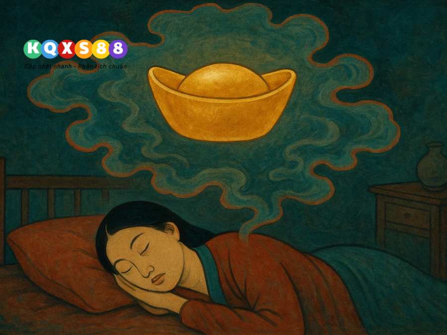 Mơ thấy thỏi vàng tượng trưng cho cơ hội lớn trong tài chính và đầu tư