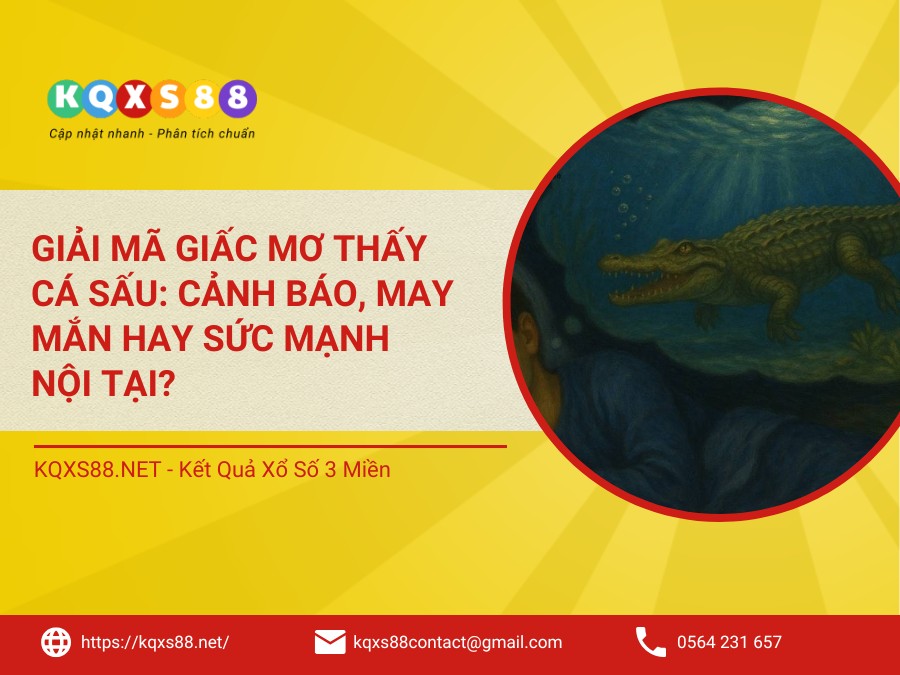 Giải Mã Giấc Mơ Thấy Cá Sấu: Cảnh Báo, May Mắn Hay Sức Mạnh Nội Tại?