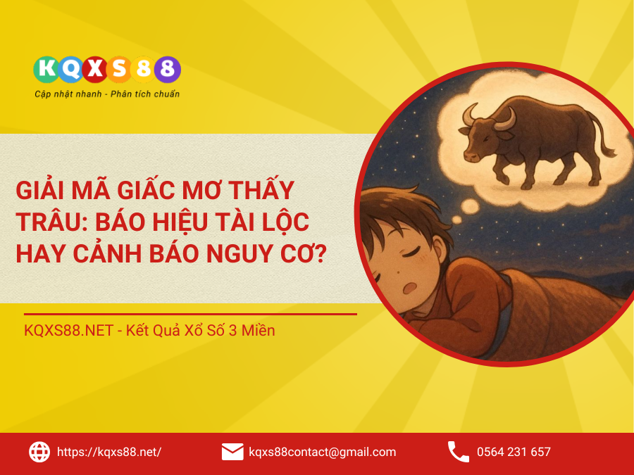 Giải Mã Giấc Mơ Thấy Trâu: Báo Hiệu Tài Lộc Hay Cảnh Báo Nguy Cơ?