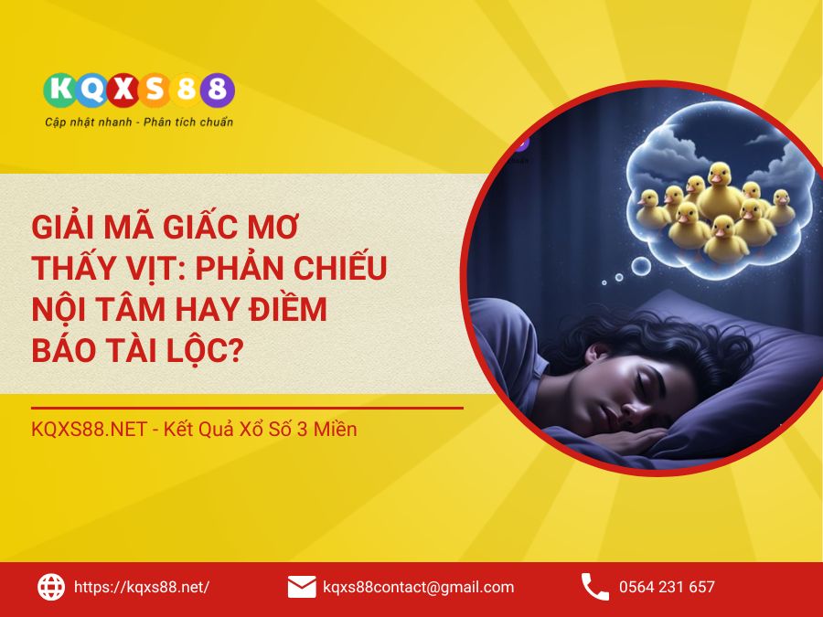 Giải Mã Giấc Mơ Thấy Vịt: Phản Chiếu Nội Tâm Hay Điềm Báo Tài Lộc?