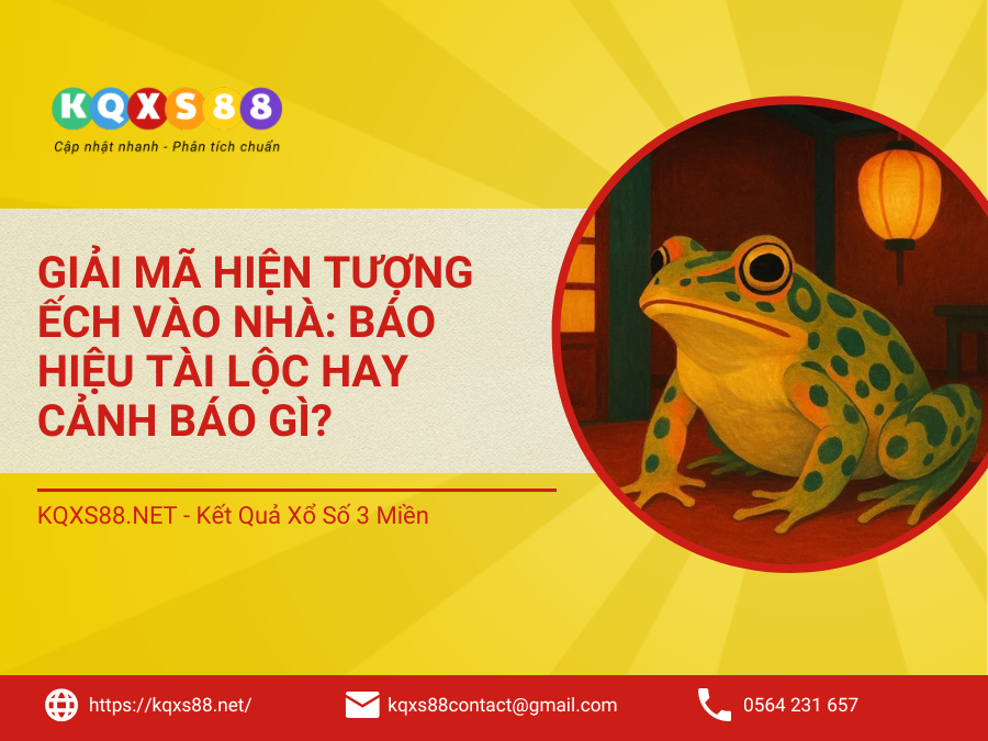 Giải Mã Hiện Tượng Ếch Vào Nhà: Báo Hiệu Tài Lộc Hay Cảnh Báo Gì?