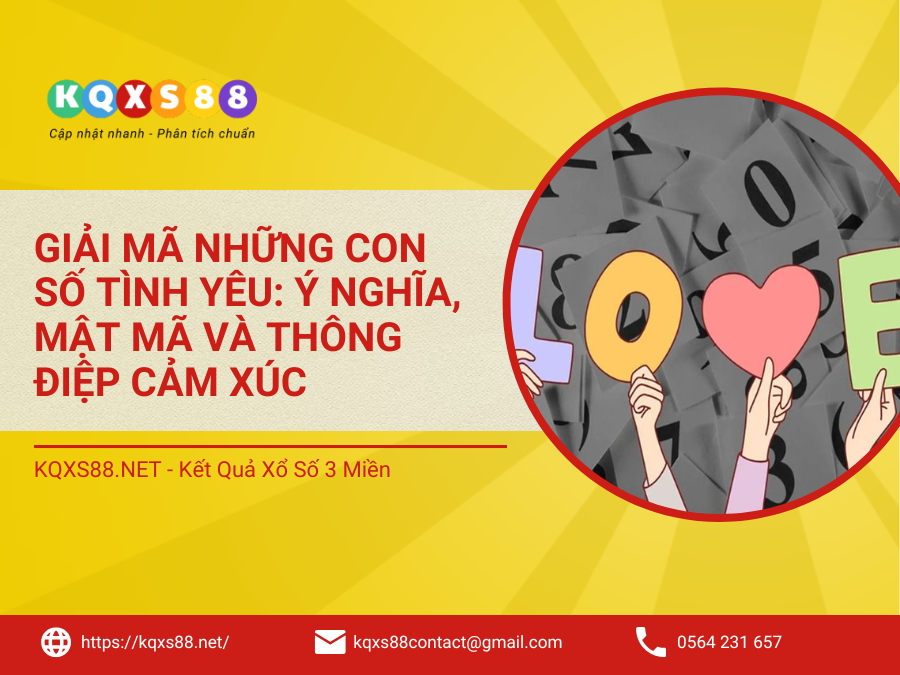 Giải Mã Những Con Số Tình Yêu: Ý Nghĩa, Mật Mã Và Thông Điệp Cảm Xúc