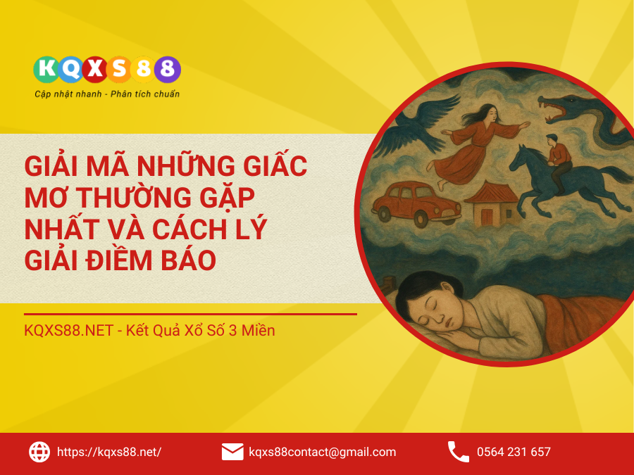 Giải Mã Những Giấc Mơ Thường Gặp Nhất Và Cách Lý Giải Điềm Báo