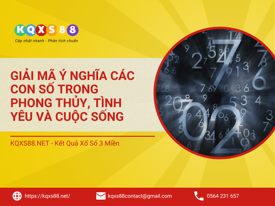 Giải Mã Ý Nghĩa Các Con Số Trong Phong Thủy, Tình Yêu Và Cuộc Sống