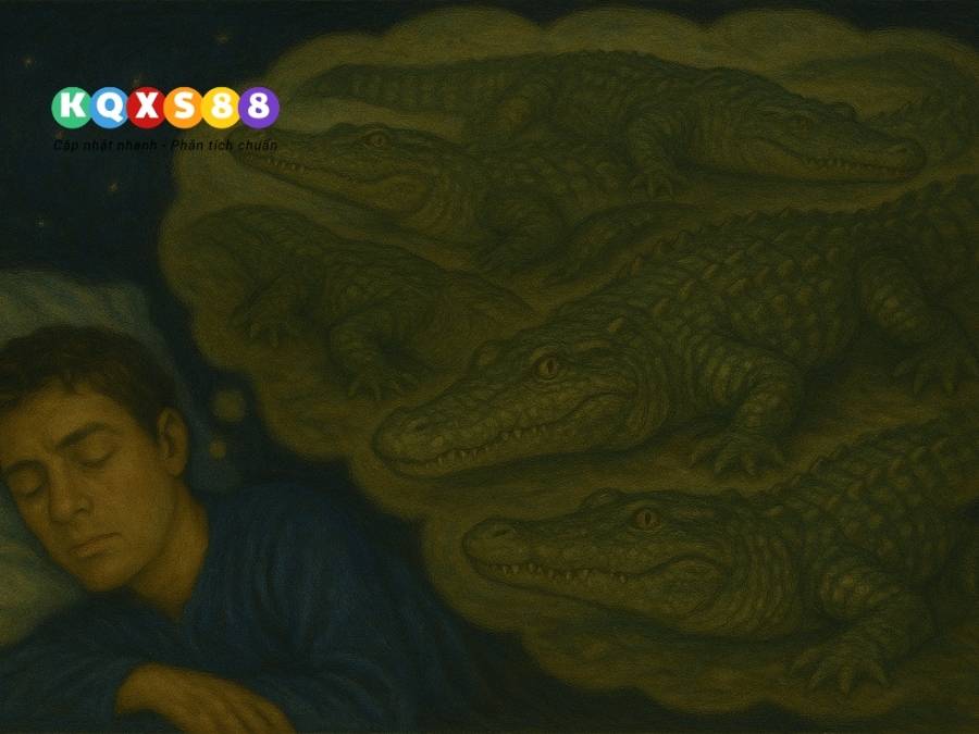 Mơ giết cá sấu tượng trưng cho chiến thắng, nhiều cá sấu báo hiệu thử thách