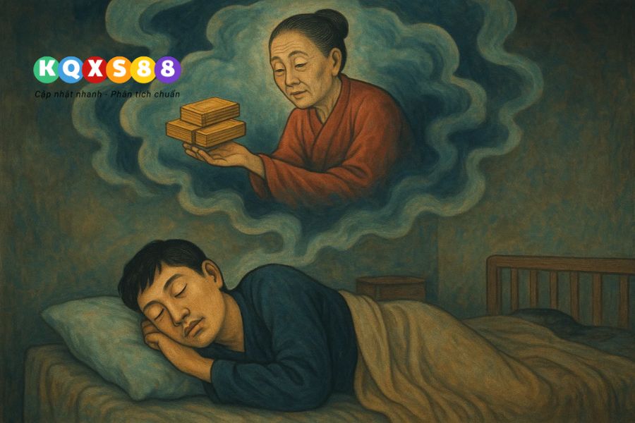người thân đã khuất cho vàng trong giấc mơ báo hiệu tài chính hoặc tâm linh