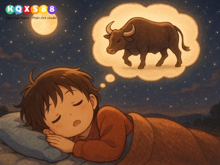 Mơ thấy trâu mang ý nghĩa tài lộc, thành công hoặc xung đột