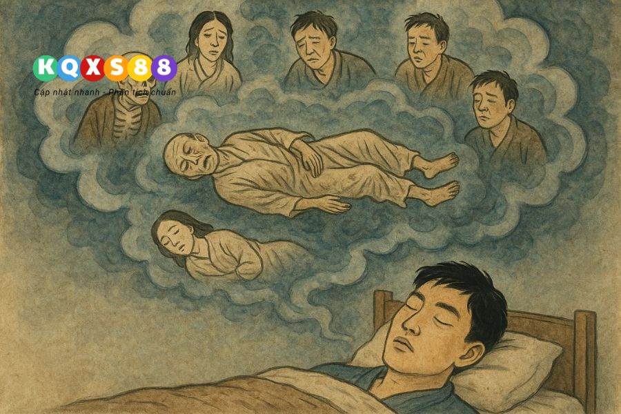 mơ thấy nhiều người chết là biểu tượng cho bước ngoặt và biến động mạnh