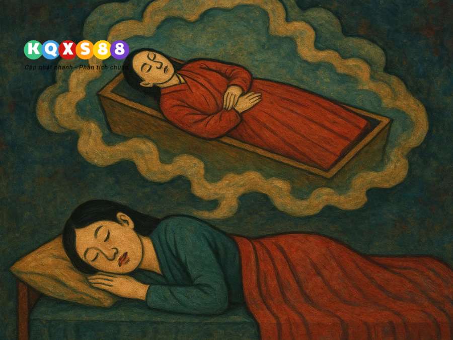 giấc mơ đám tang bản thân phản ánh mong muốn được giải phóng áp lực