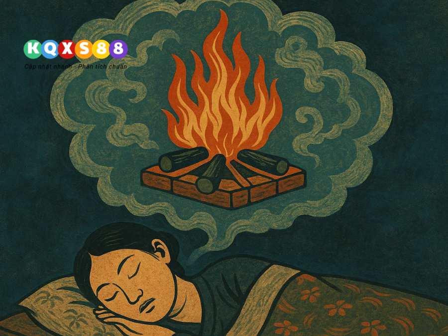 Mơ thấy lửa cháy báo hiệu may mắn hoặc cảnh báo rắc rối