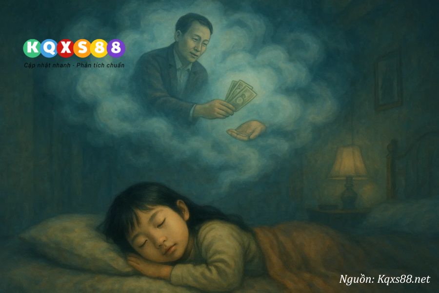 mơ thấy người lạ cho tiền