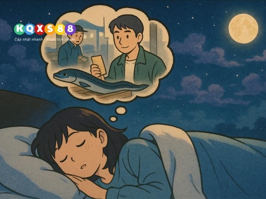 Nằm mơ thấy mình đi mua con lươn ngoài chợ