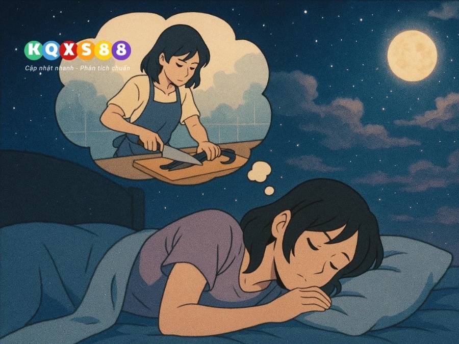 Nằm mơ thấy mình đang làm thịt lươn để chuẩn bị nấu ăn