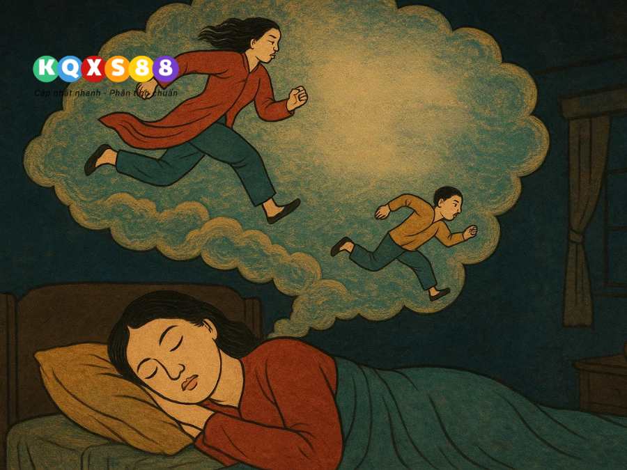 mơ thấy bị rượt đuổi và trốn thoát hoặc bị bắt có điềm gì