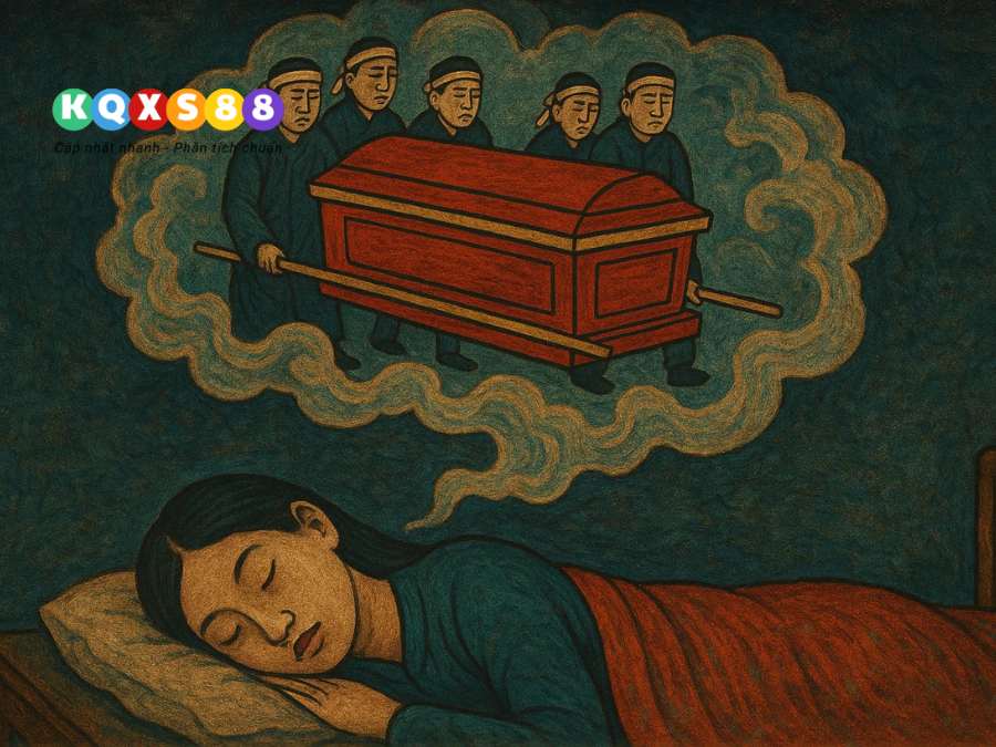 mơ thấy đám ma và quan tài là điềm lành về sự nghiệp hoặc tiền bạc