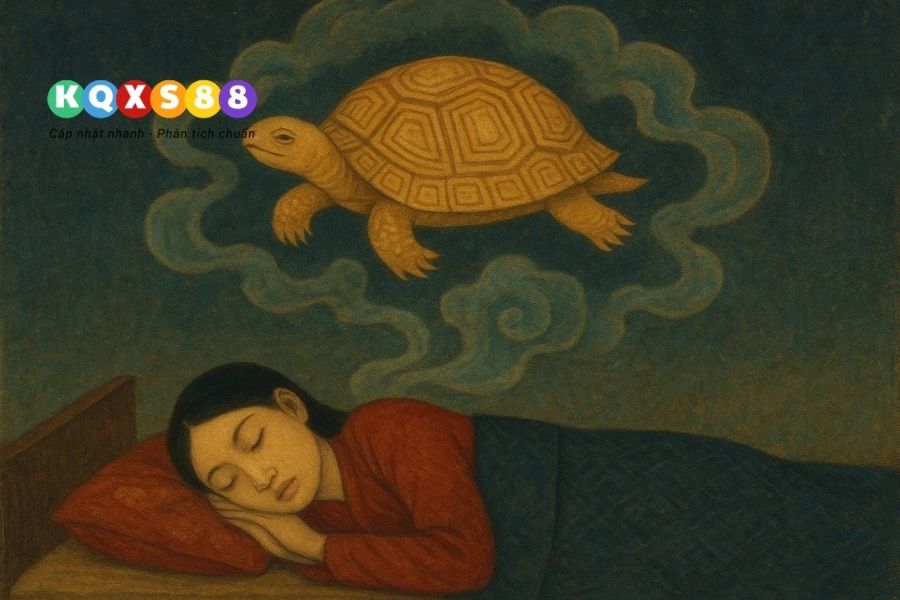 Mơ thấy rùa vàng tượng trưng cho tài lộc và quý nhân phù trợ
