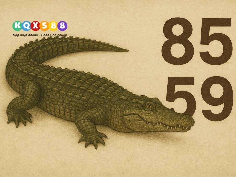 Bảng con số may mắn khi nằm mơ thấy cá sấu