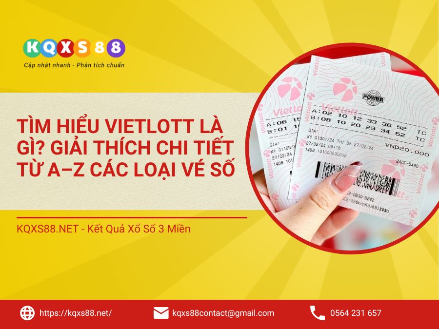 Tìm Hiểu Vietlott Là Gì? Giải Thích Chi Tiết Từ A–Z Các Loại Vé Số