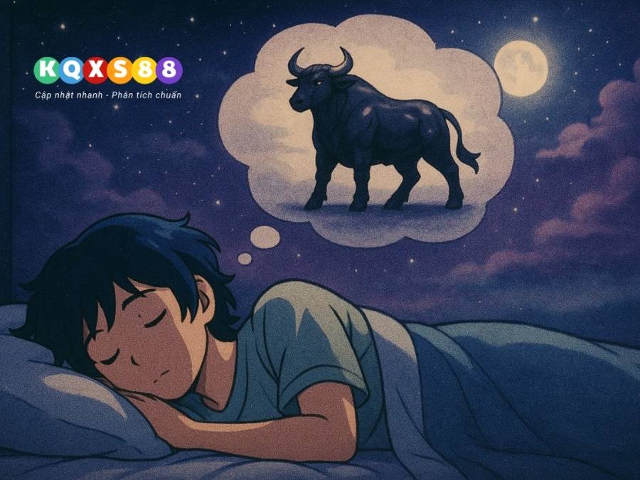 Trâu chạy vào nhà hoặc trâu khỏe báo hiệu tài lộc và nền tảng vững chắc