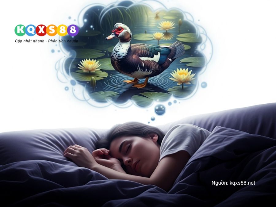 Mơ thấy vịt xiêm là điềm báo vị thế vững chắc và cơ hội thành công