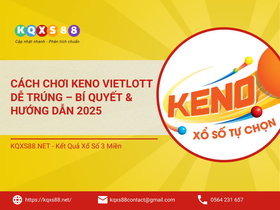 Cách Chơi Keno Vietlott Dễ Trúng – Bí Quyết & Hướng Dẫn 2025