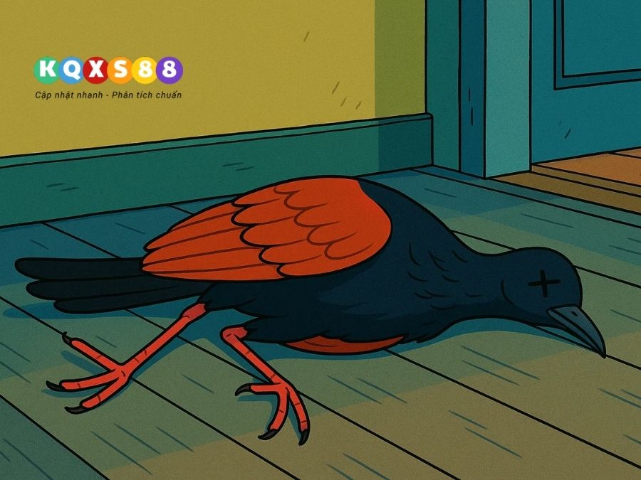 Một con chim bìm bịp chết trong nhà của bạn