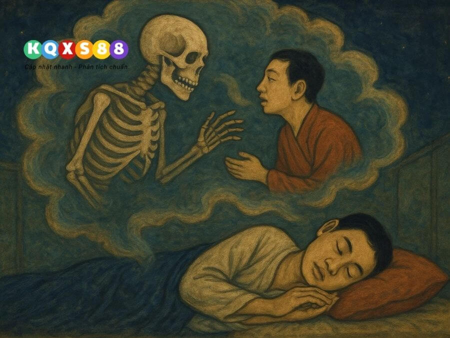 mơ thấy xác chết nói chuyện