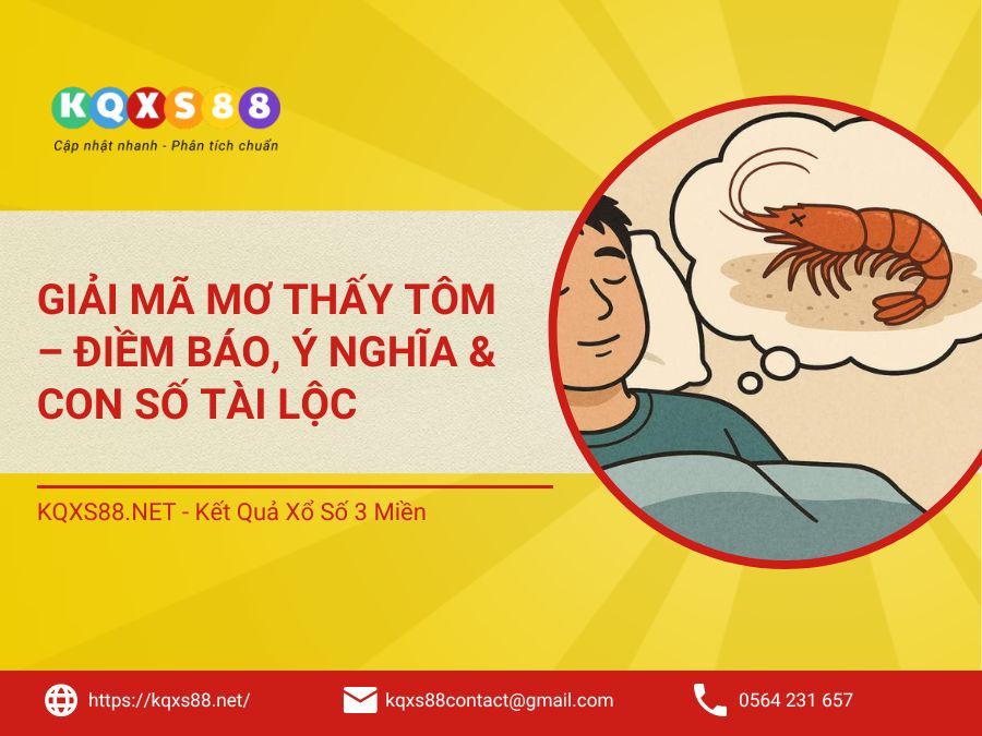 Giải Mã Mơ Thấy Tôm – Điềm Báo, Ý Nghĩa & Con Số Tài Lộc