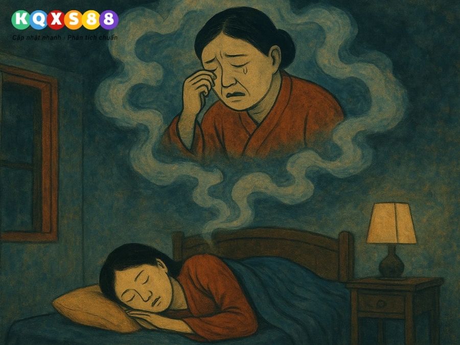 mơ thấy người thân đã chết khóc