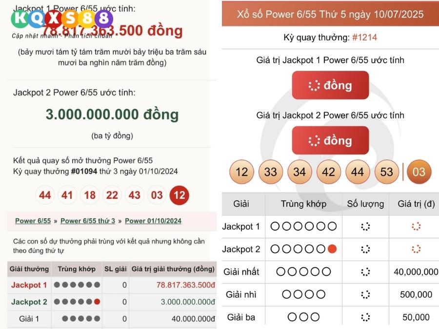 cách dò vé số vietlott power 6/55 chính xác