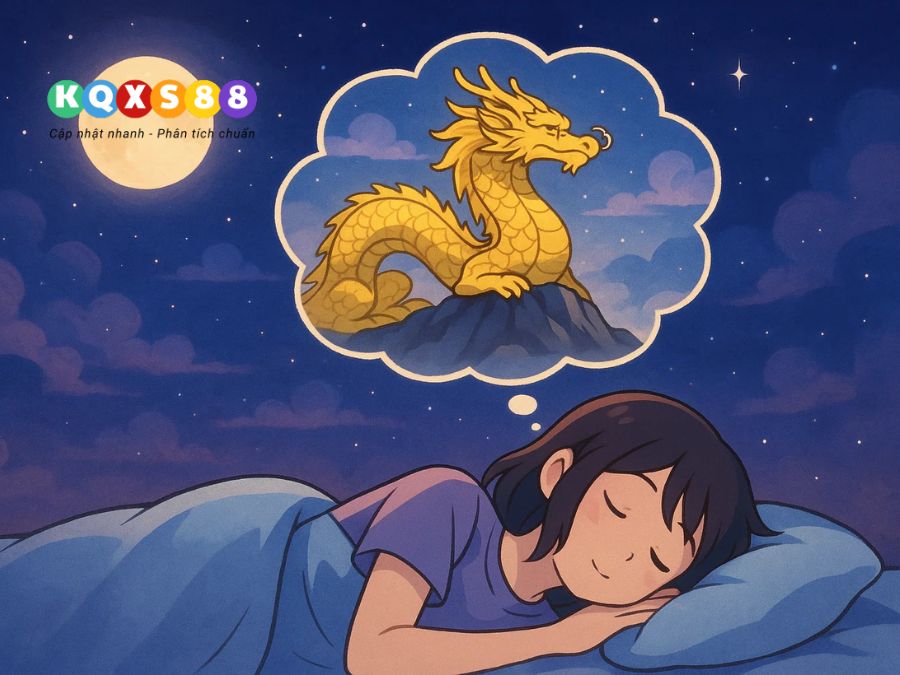 Nằm mơ thấy con Rồng màu vàng vô cùng oai vệ
