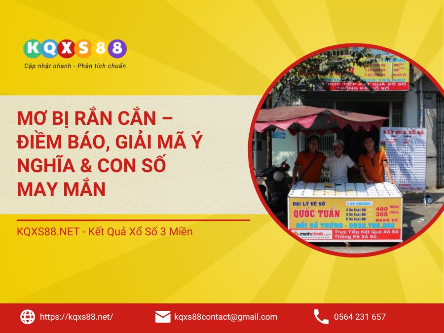 Mơ Bị Rắn Cắn – Điềm Báo, Giải Mã Ý Nghĩa & Con Số May Mắn