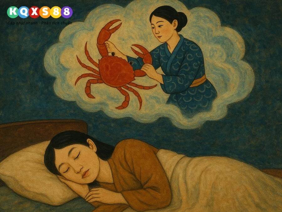 mơ thấy bắt cua