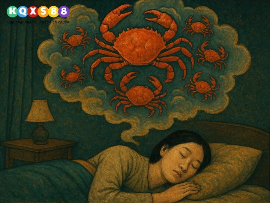 mơ thấy nhiều cua