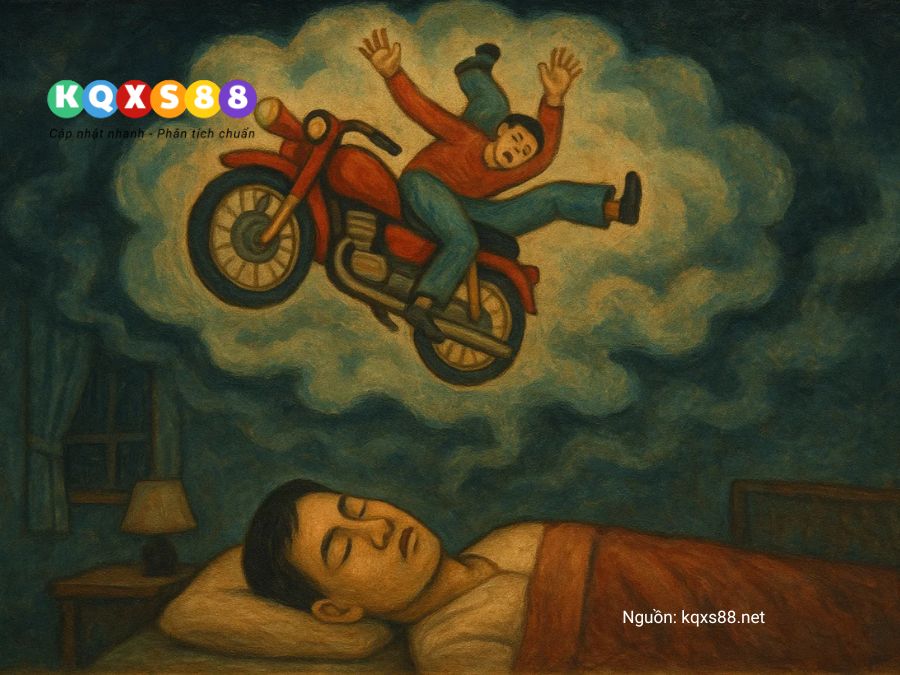 Hình ảnh nằm mơ thấy tai nạn giao thông bằng xe máy