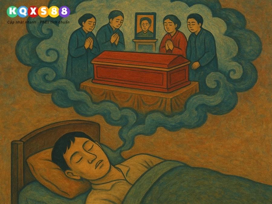 mơ thấy đám tang người thân đã mất